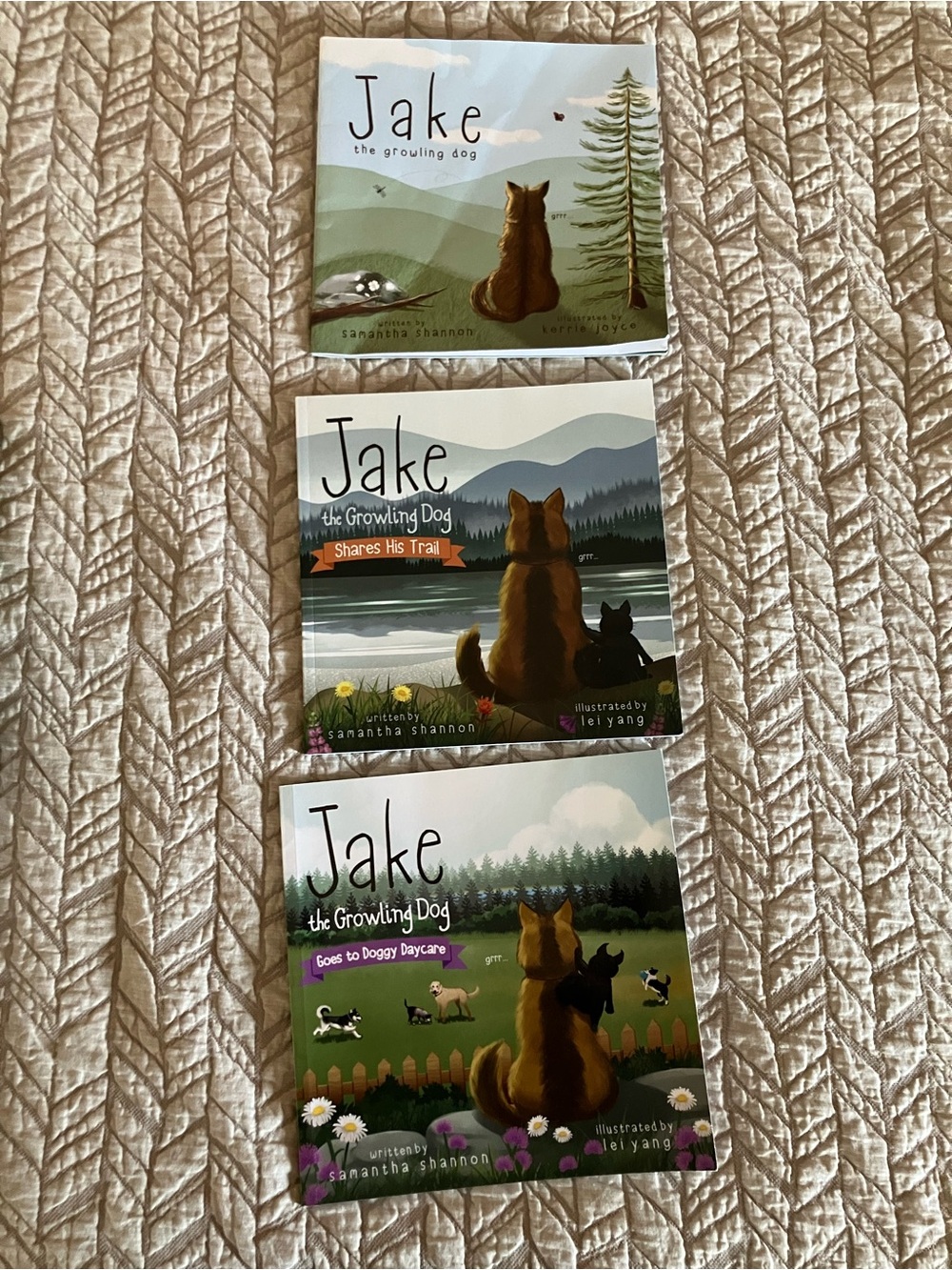 🌟 3 for $12 • Jake the Growling Dog book series